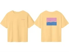 Name It t-shirt golden haze med California print